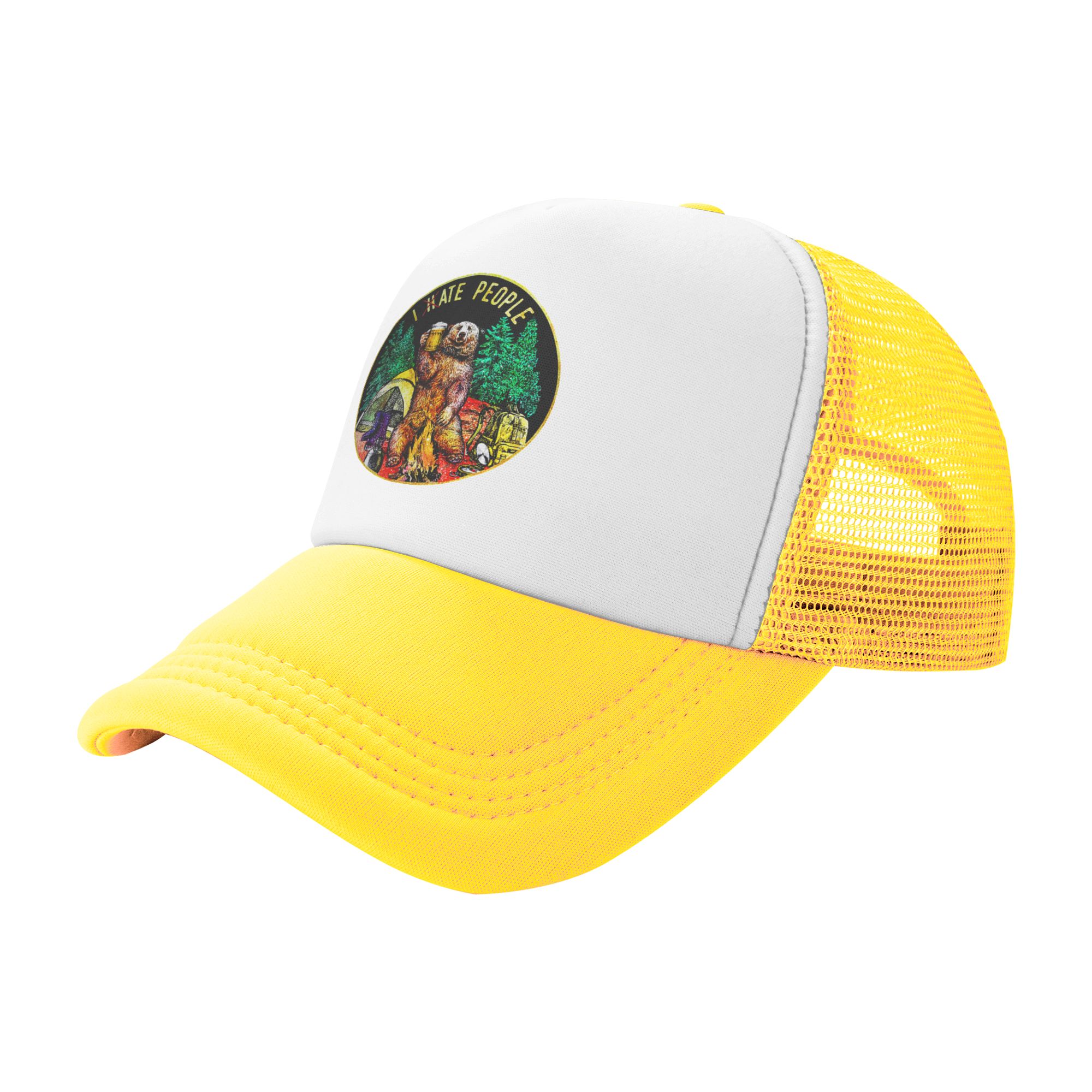 I Hate People Bear Camping Bas - огляд і ціна Outdoor Camping Hat