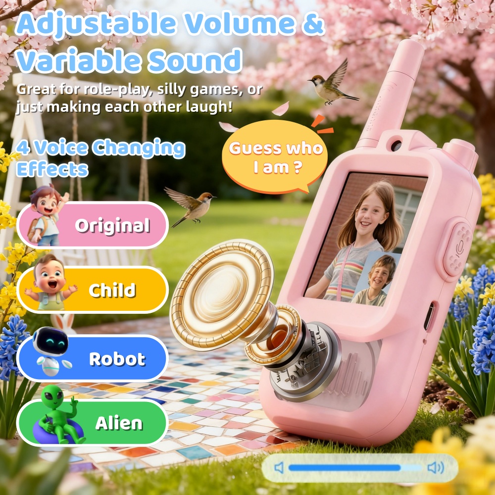 2PCS Video Walkie Talkie For K - огляд і ціна Outdoor Camping Videos
