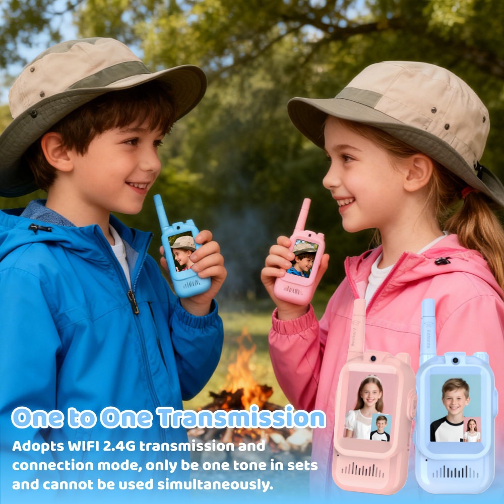 2PCS Video Walkie Talkie For K - огляд і ціна Outdoor Camping Videos