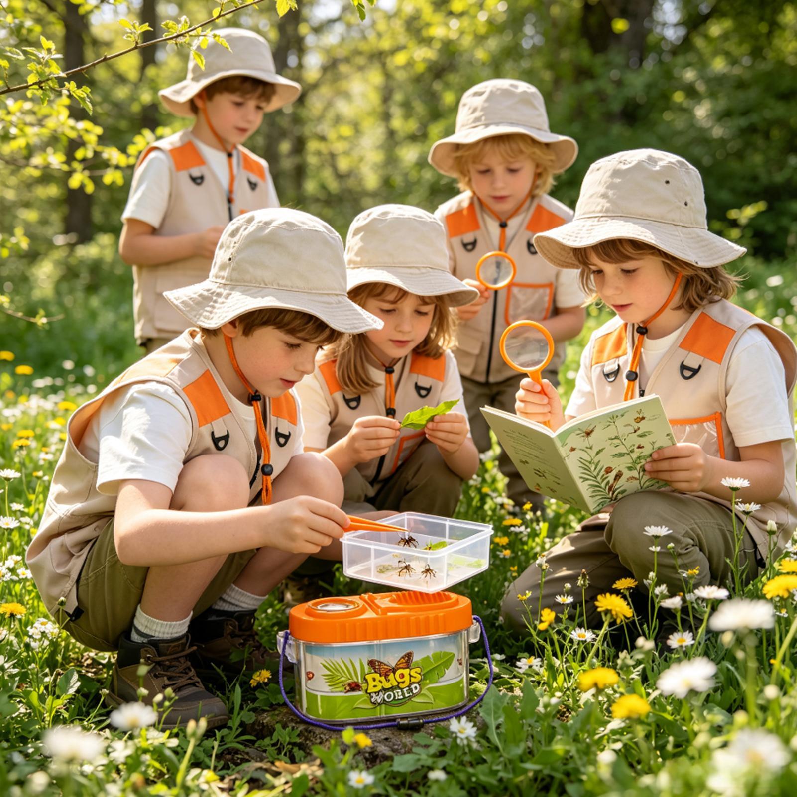 Kids Adventure Kit With Magnif - огляд і ціна Outdoor Camping Activities For Kids