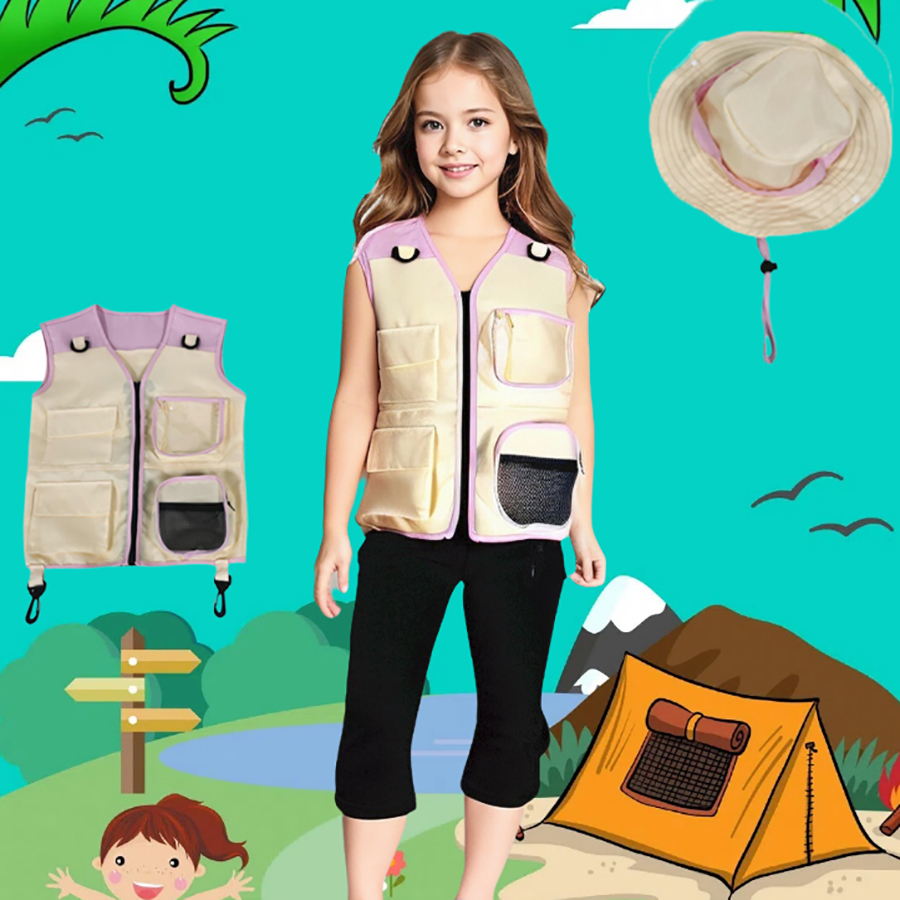 Children Explorer Vest Hat Sui - огляд і ціна Outdoor Camping Activities For Kids