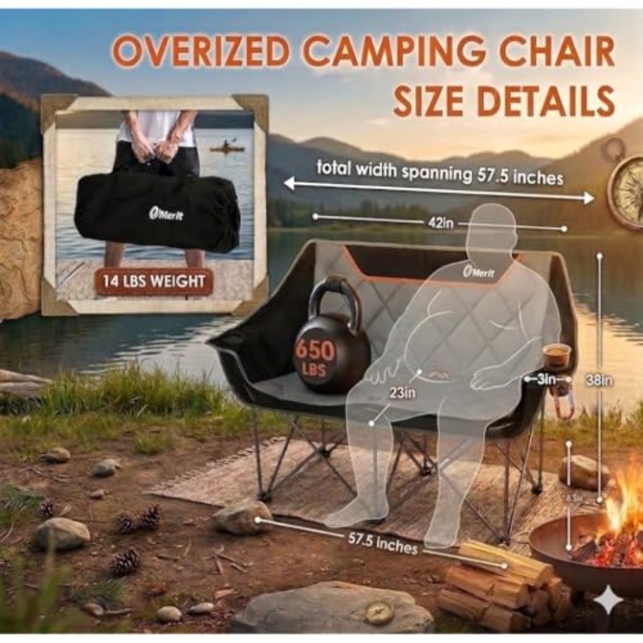 Oversized Fully Padded Camping - огляд і ціна Camping Quad