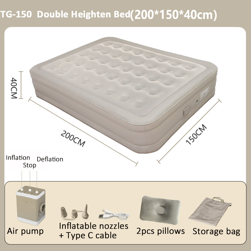 High Quality  Durable Inflatab - огляд і ціна Outdoor Camping Beds For Sale