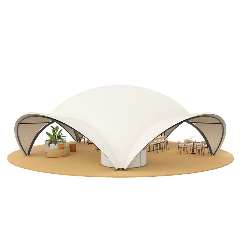 Outdoor tent large cloud canop - огляд і ціна Outdoor Camping Exhibition