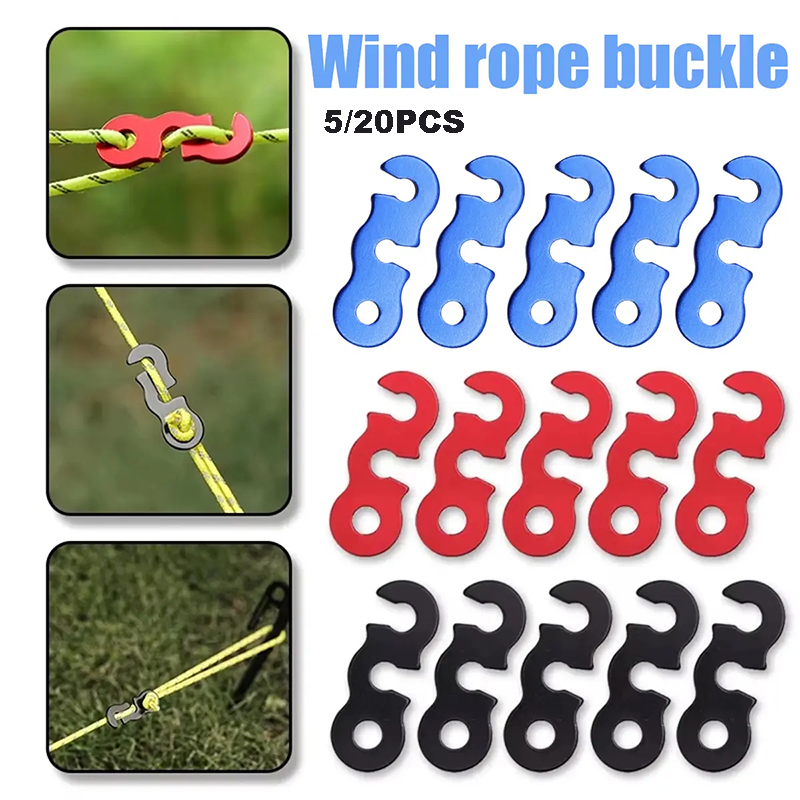 5/20Pcs Guyline Tensioner Alum - огляд і ціна Outdoor Camping Guy