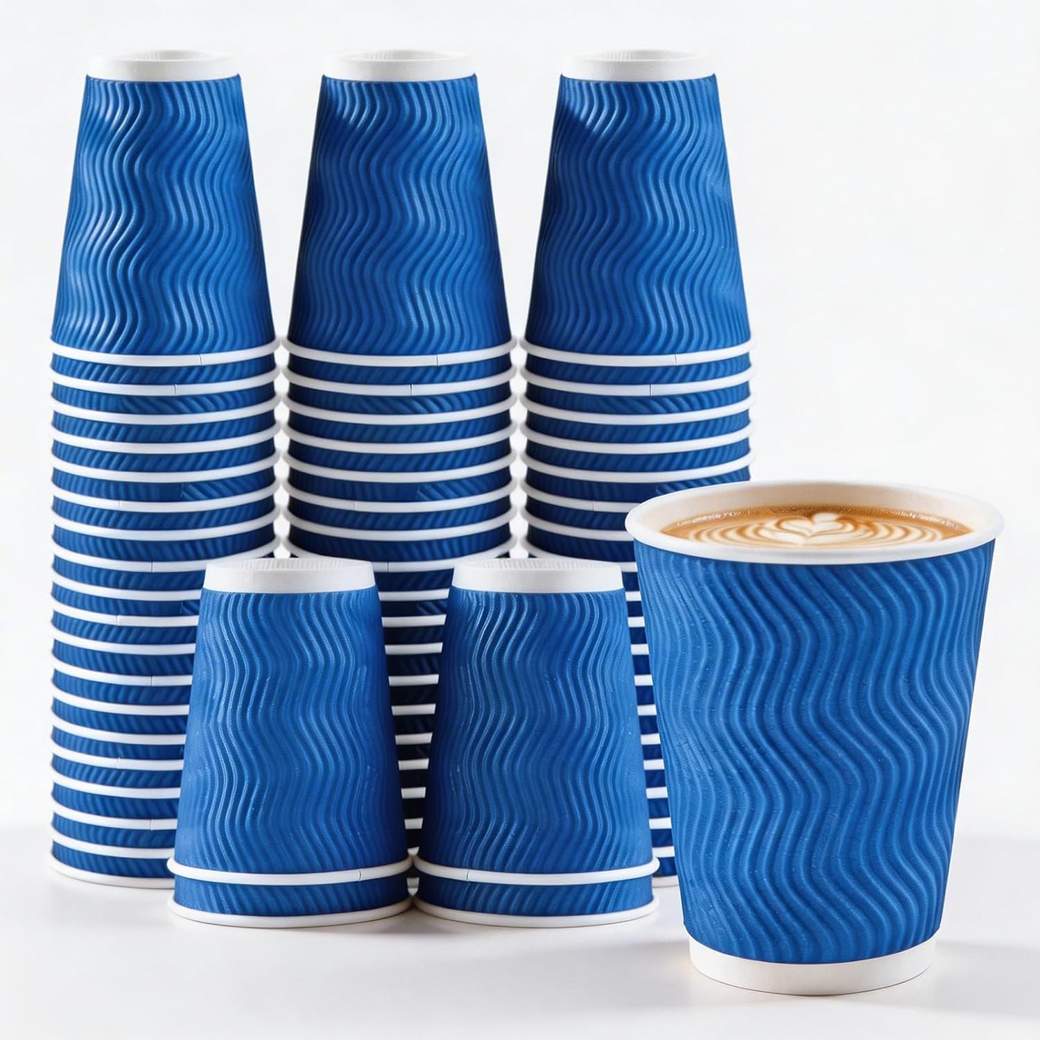 50 Pack 12oz Ripple Wall Dispo - огляд і ціна Outdoor Camping Wallpaper