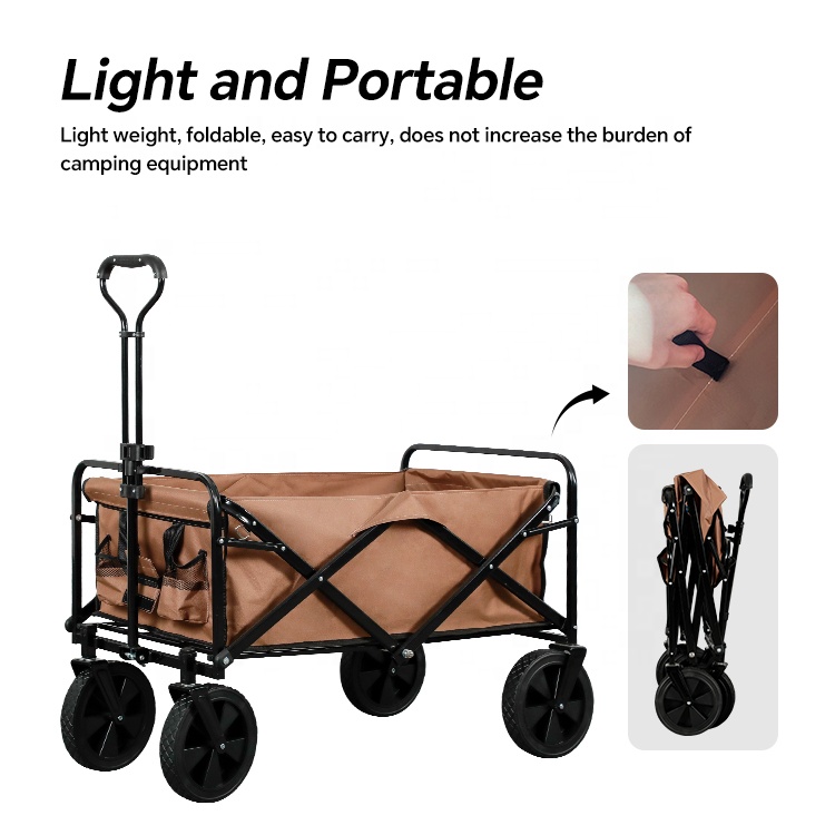 HOMFUL Fishing Bollerwagen Col - огляд і ціна Outdoor Camping Trolley