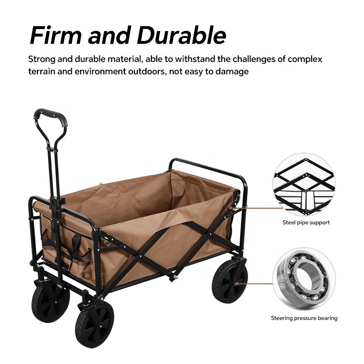 HOMFUL Fishing Bollerwagen Col - огляд і ціна Outdoor Camping Trolley