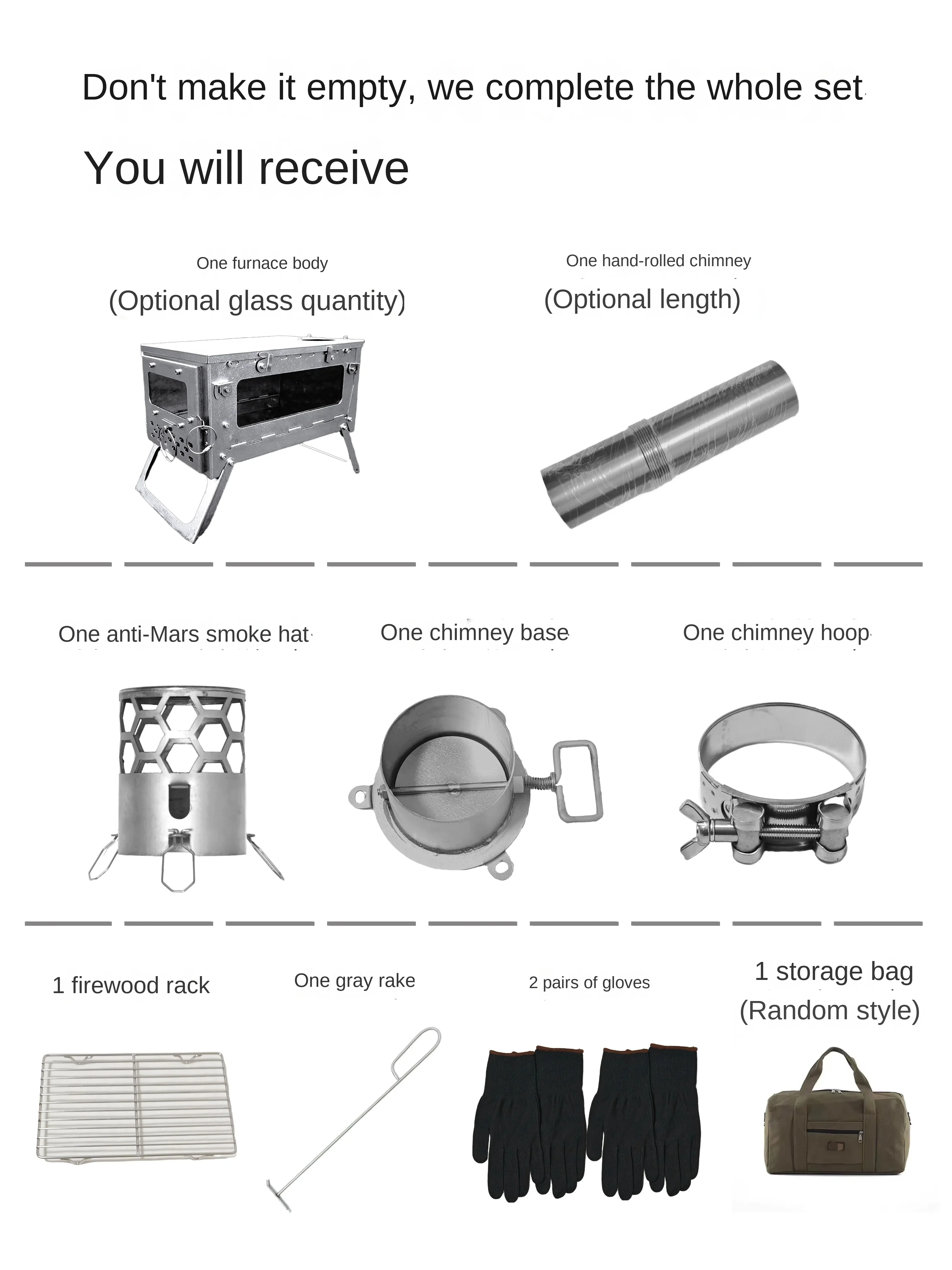 WT Star Ti Titanium Alloy Fold - огляд і ціна Outdoor Camping Heater For Tent