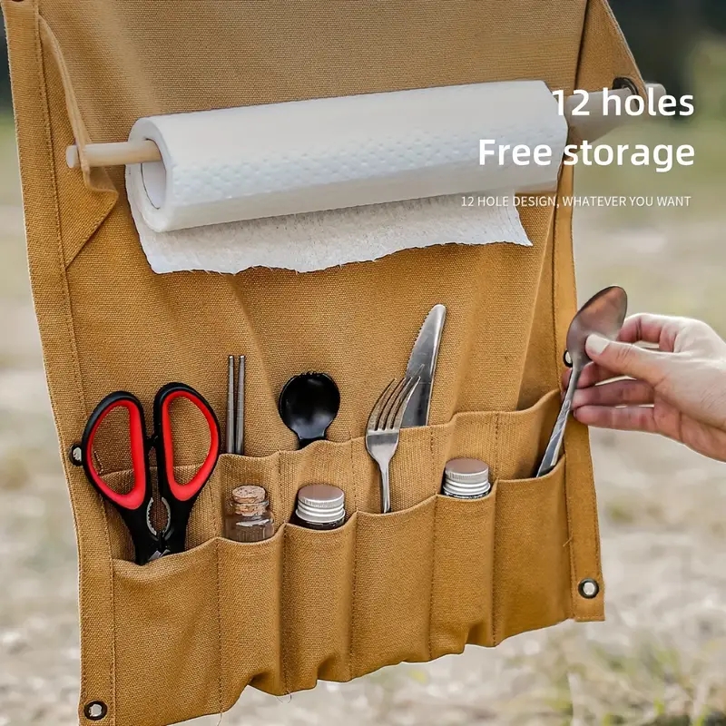 Outdoor Canvas Utensil Organiz - огляд і ціна Outdoor Camping Wallpaper