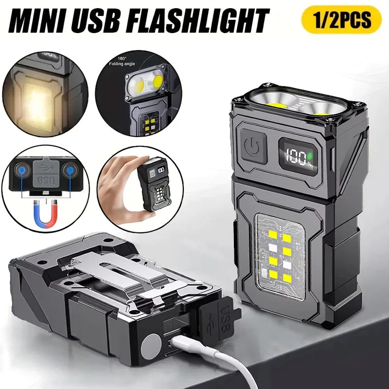 Portable LED COB Flashlight Re - огляд і ціна Outdoor Camping Hat