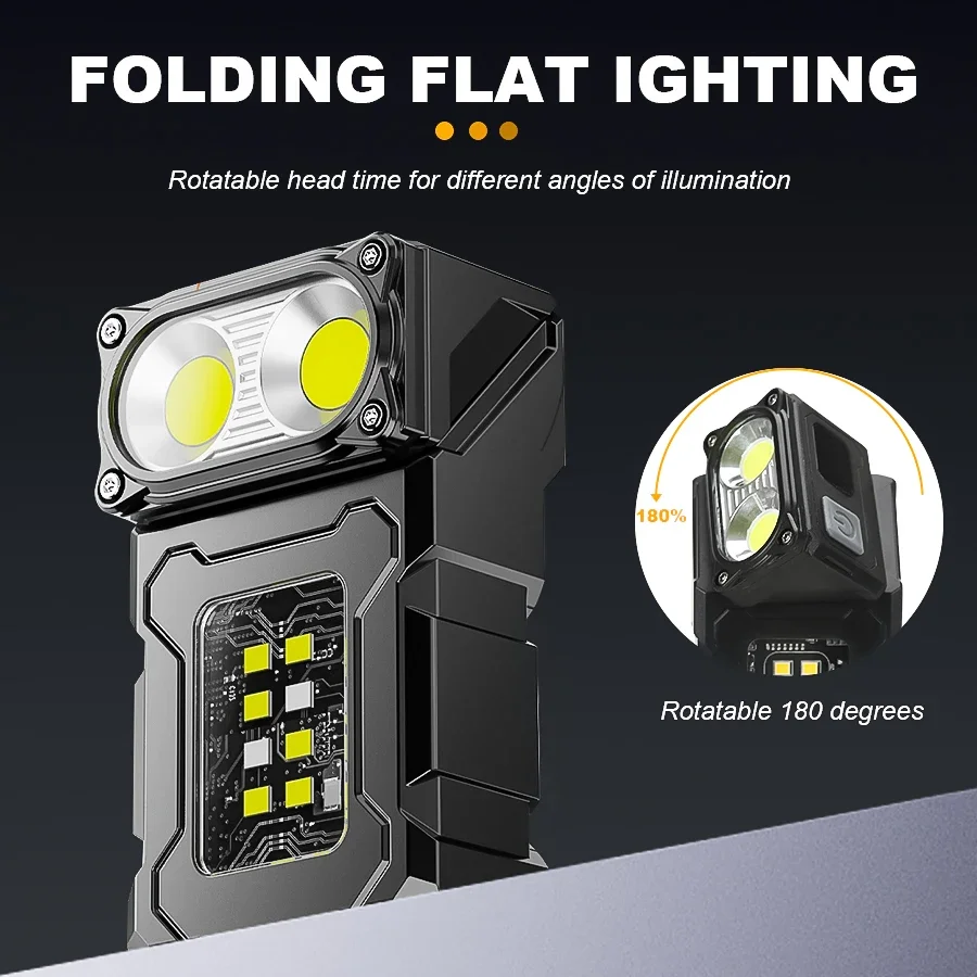 Portable LED COB Flashlight Re - огляд і ціна Outdoor Camping Hat
