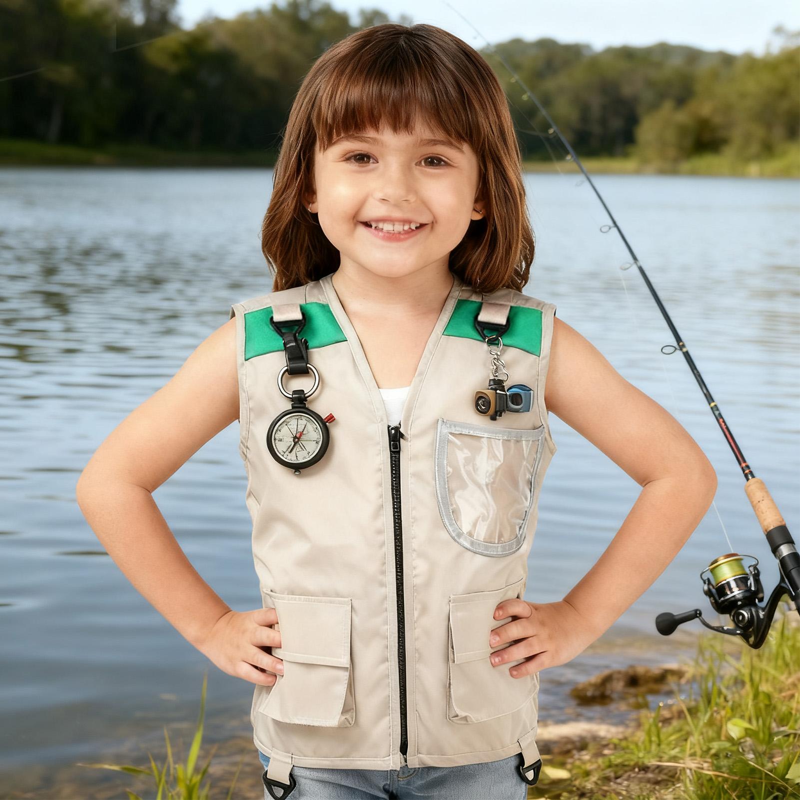 Kids Cargo Vest Sleeveless Cos - огляд і ціна Outdoor Camping Activities For Kids