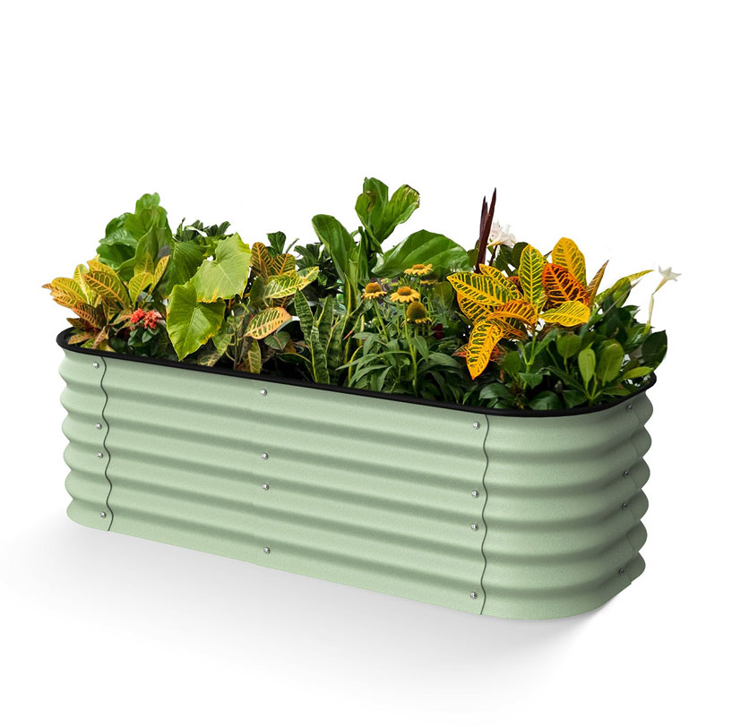 Garden Vegetable Bed Metal Pla - огляд і ціна Outdoor Camping Box