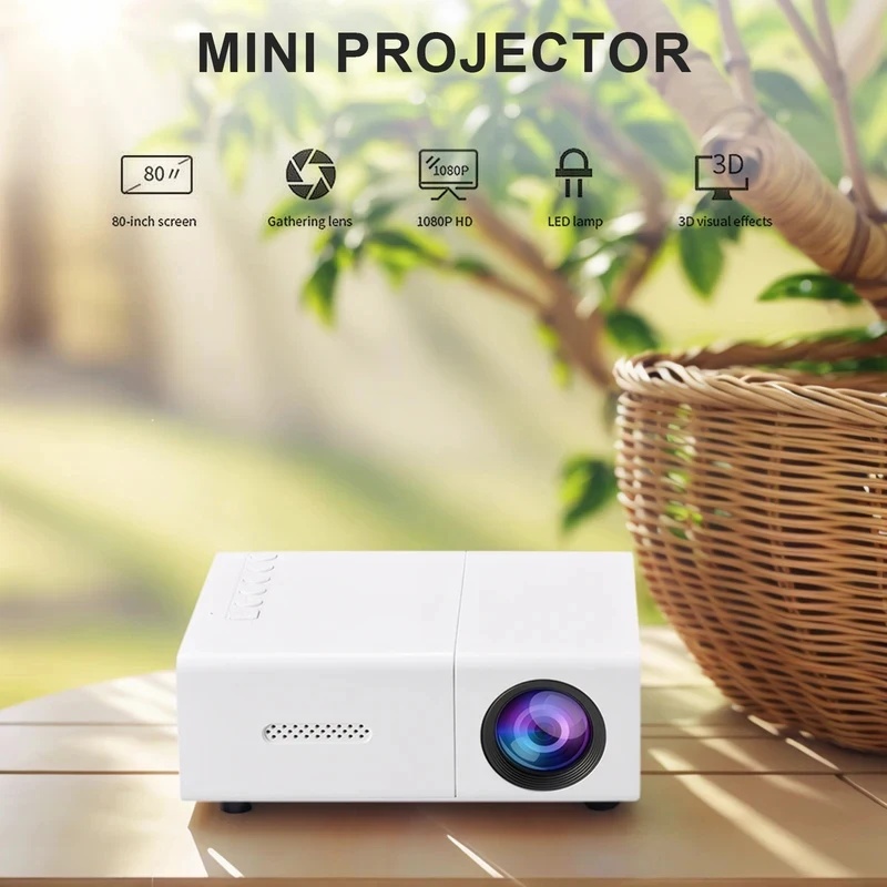 1080P LED Mini Projector with  - огляд і ціна Outdoor Camping Videos