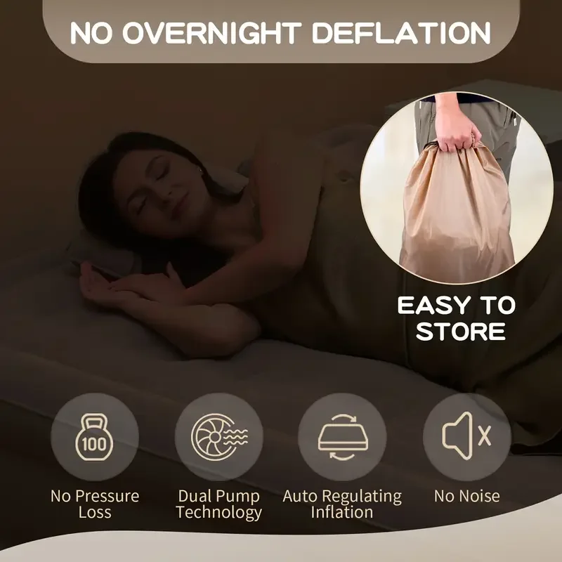 Interior Air Mattress Glamping - огляд і ціна Inflatable Mattress
