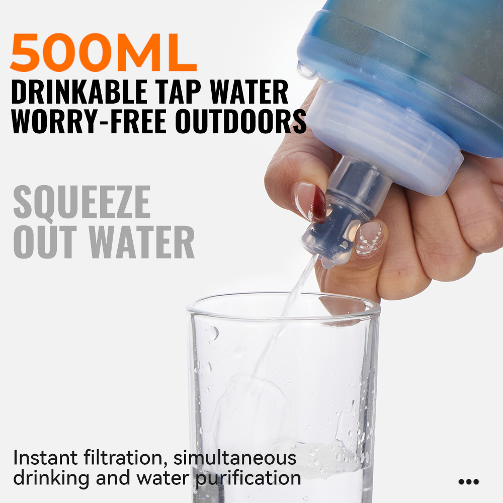 WRELS Water Filter Bottle Coll - огляд і ціна Collapsible Water Bottle