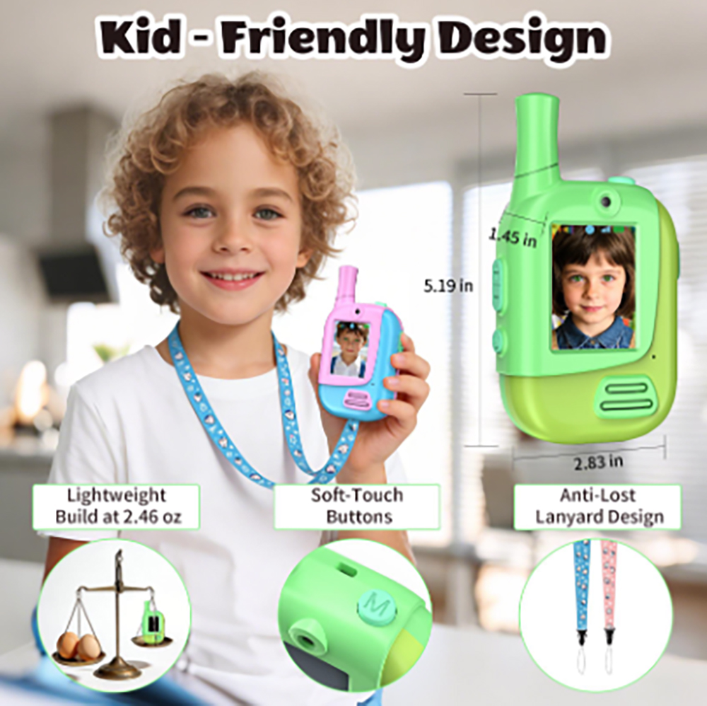 2 Pack Rechargeable Kids Video - огляд і ціна Outdoor Camping Videos