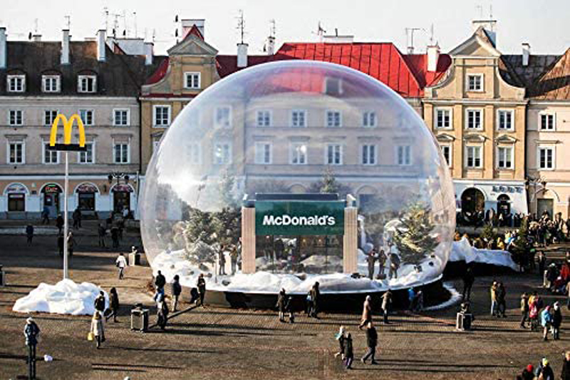 Inflatable Bubble Igloo Tent T - огляд і ціна Outdoor Camping Exhibition