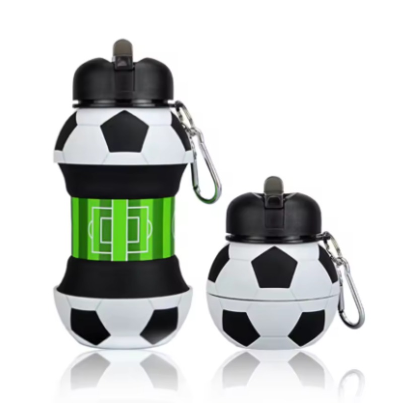 Football Silicone Collapsible  - огляд і ціна Collapsible Water Bottle