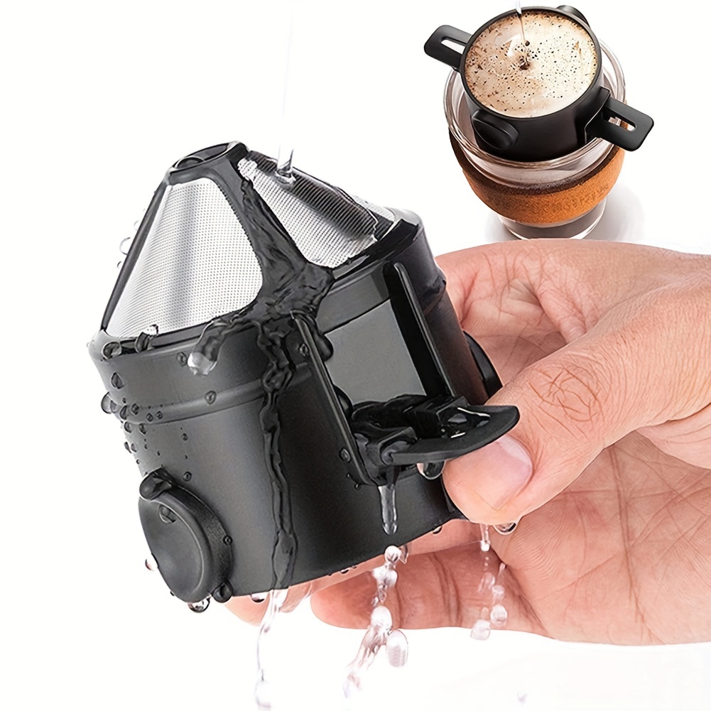 Coffee Filter Cup Portable Reu - огляд і ціна Collapsible Water Bottle