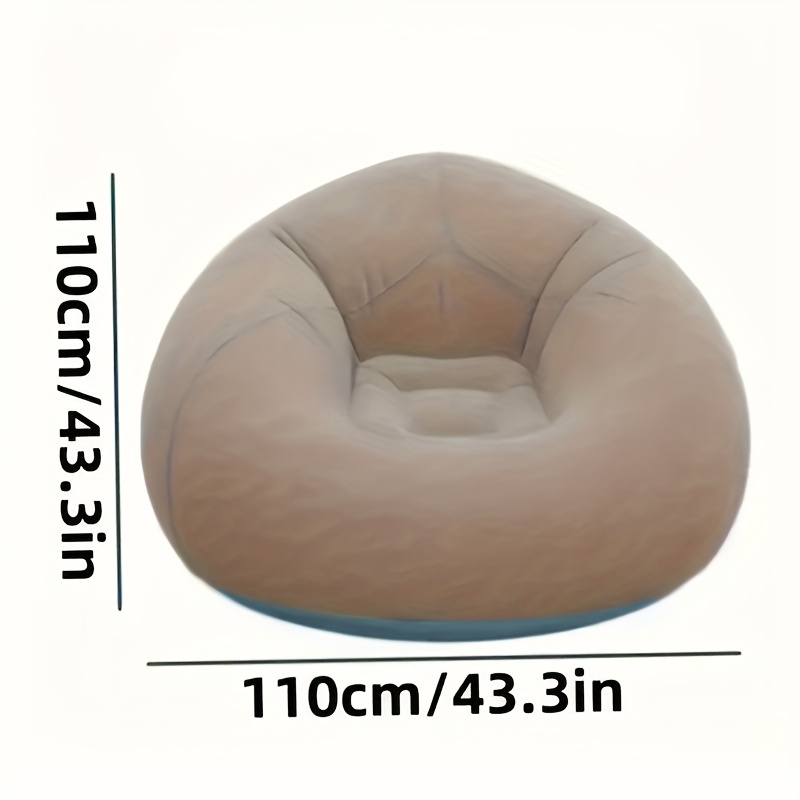 Flocked PVC Inflatable Sofa Ch - огляд і ціна Outdoor Camping Hammock Chair