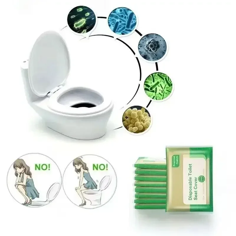 10-300pcs Disposable Toilet Se - огляд і ціна Portable Camp Toilet